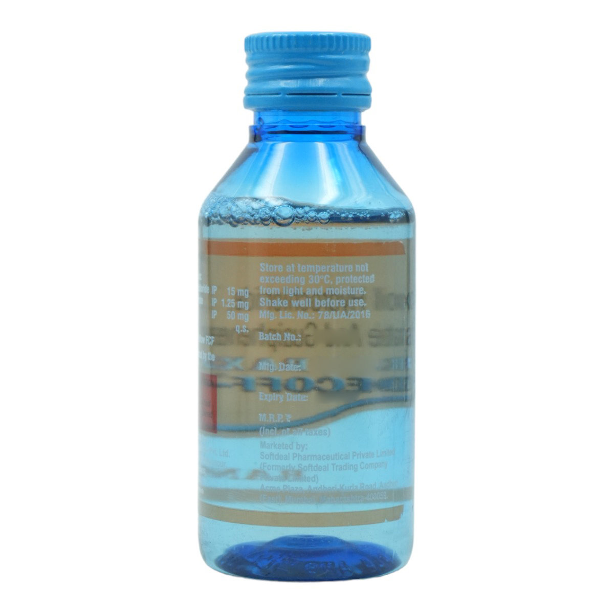 Decoff A Syrup 100 ml, Pack of 1 Syrup Decoff A Syrup 100 ml, Pack of 1 Syrup