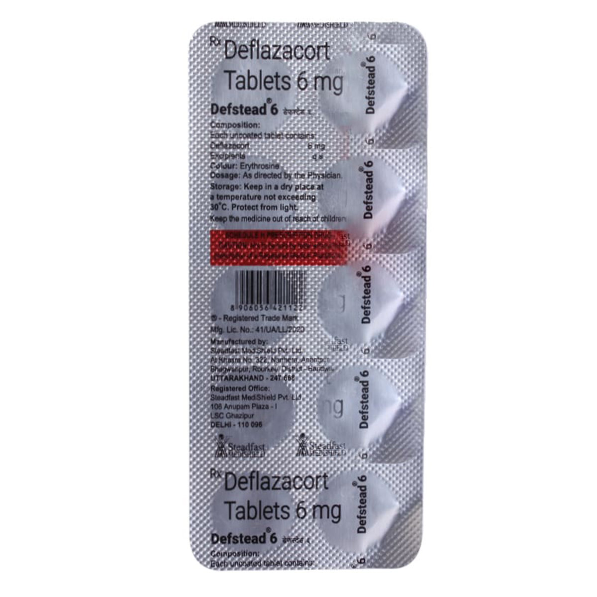 Defstead 6 Tablet 10's, Pack of 10 TabletS Defstead 6 Tablet 10's, Pack of 10 TabletS