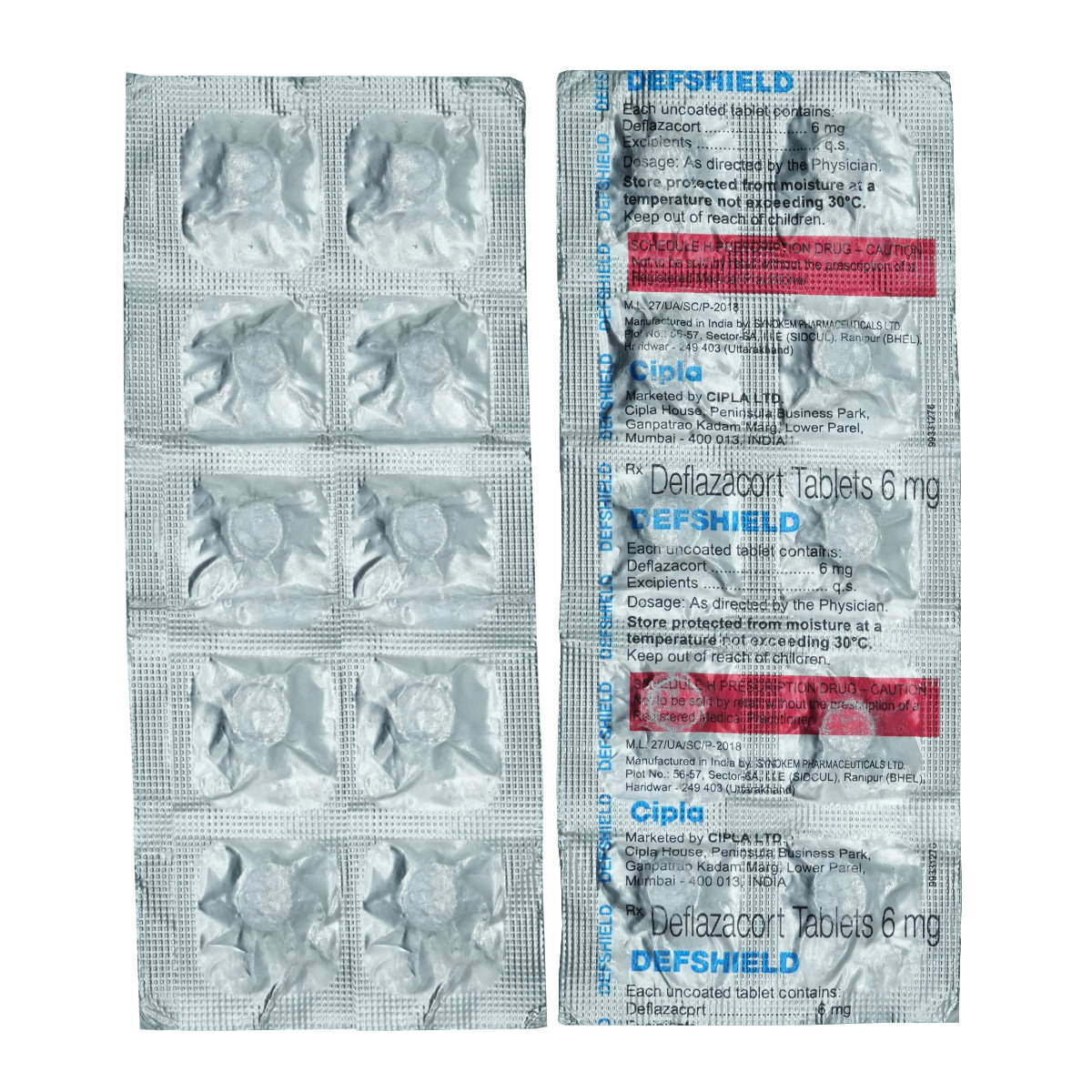 Defshield Tablet 10's, Pack of 10 TABLETS Defshield Tablet 10's, Pack of 10 TABLETS