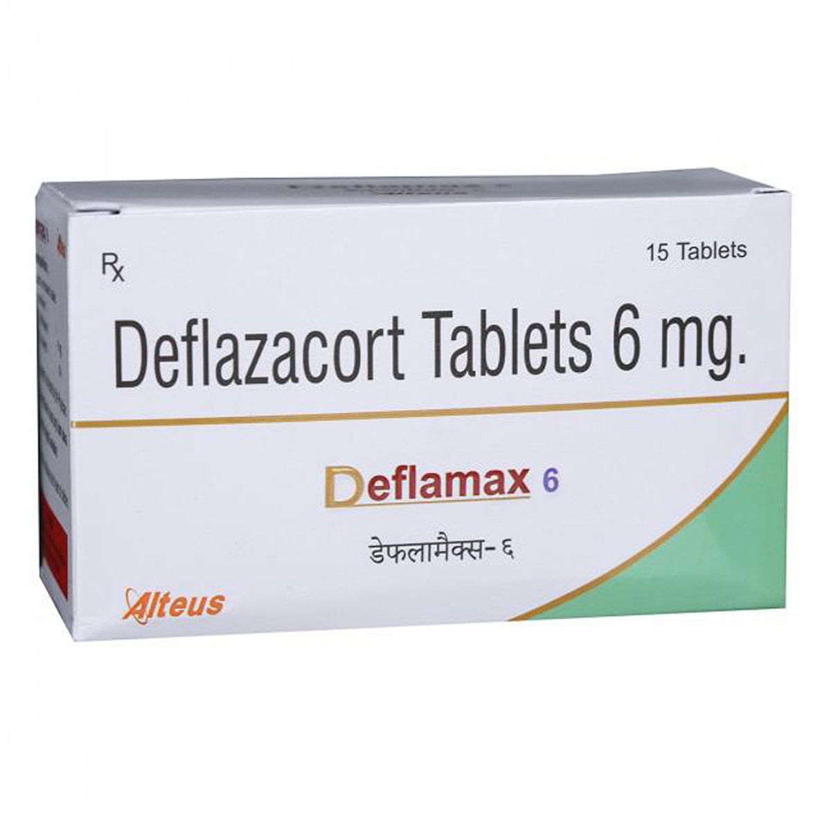 Deflamax 6 mg Tablet 15's, Pack of 15 TABLETS Deflamax 6 mg Tablet 15's, Pack of 15 TABLETS