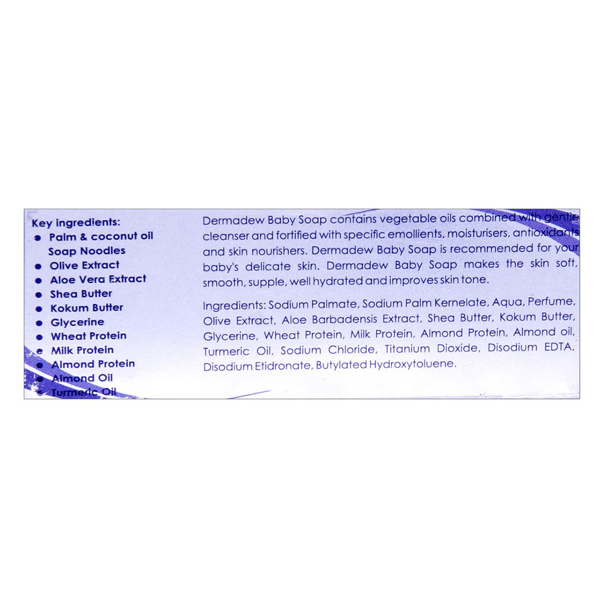 Dermadew Baby Soap, 75 gm, Pack of 1 Dermadew Baby Soap, 75 gm, Pack of 1