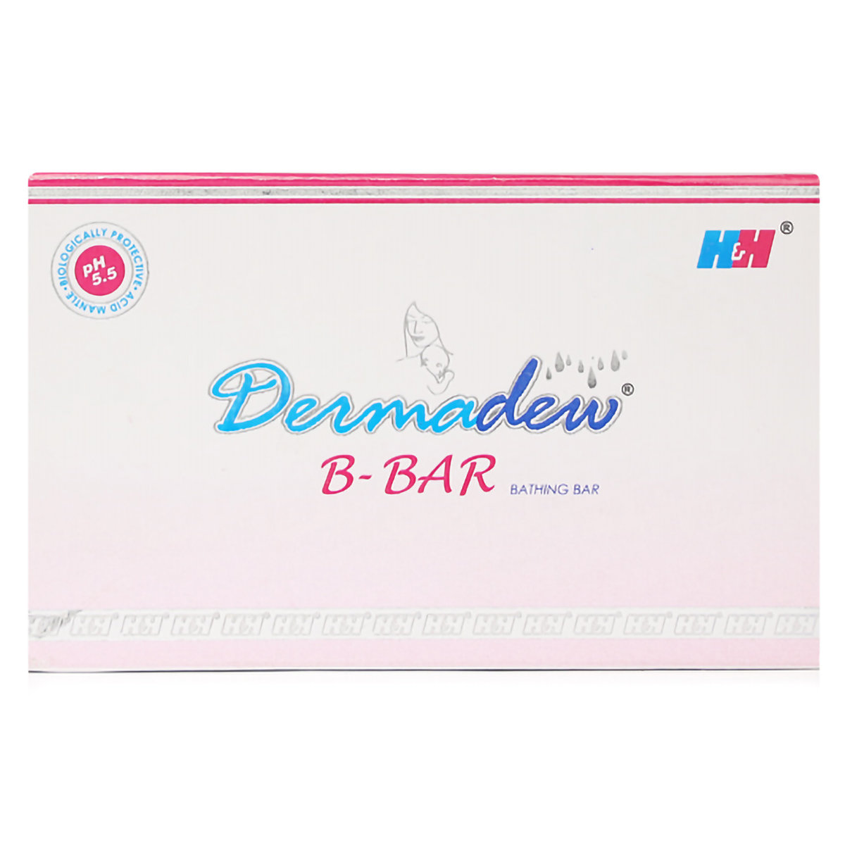Dermadew B-Bar 75 gm | pH 5.5 | Hydrates Skin | Keep Skin Soft & Smooth | For Baby's Delicate Skin, Pack of 1 Dermadew B-Bar 75 gm | pH 5.5 | Hydrates Skin | Keep Skin Soft & Smooth | For Baby's Delicate Skin, Pack of 1