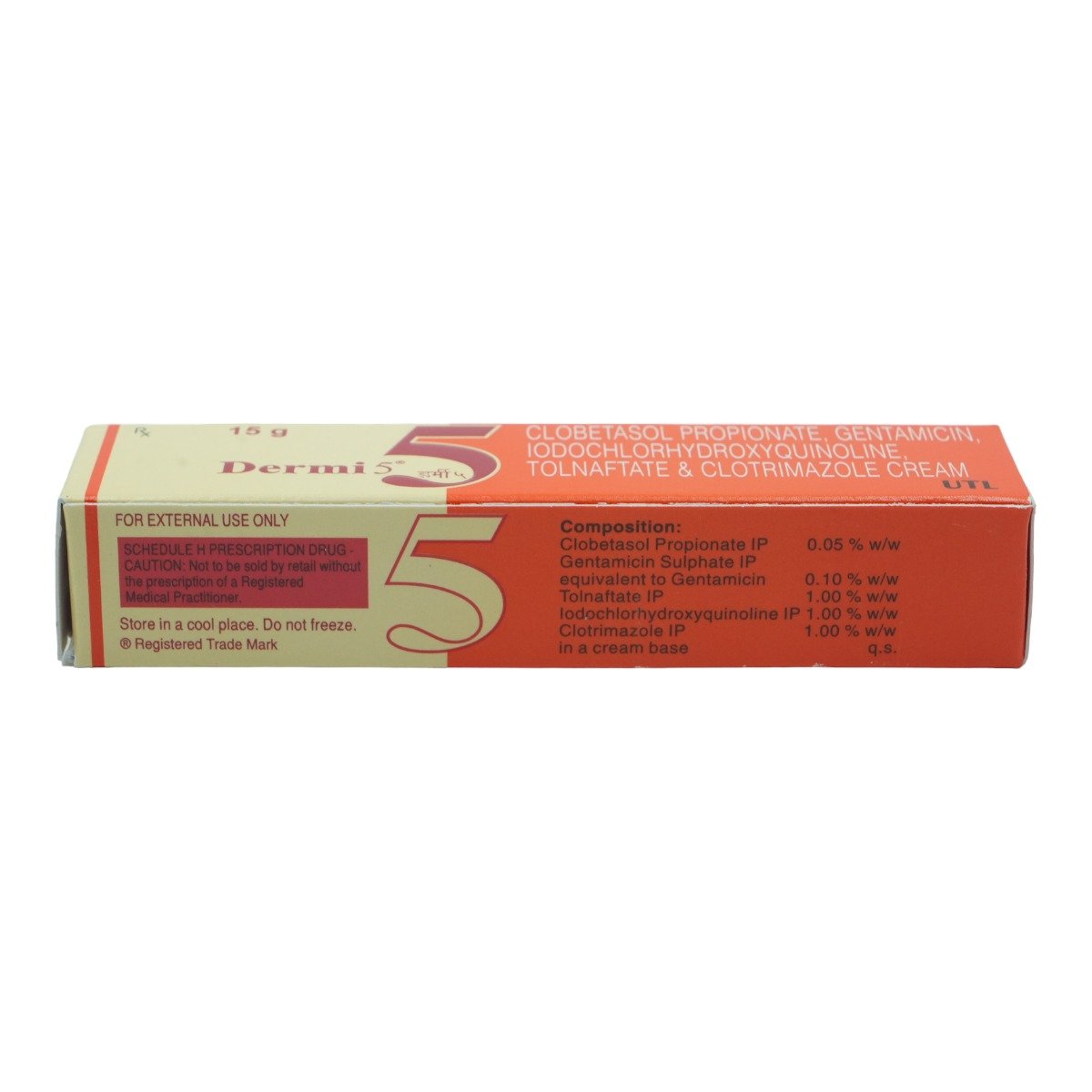 Dermi 5 Cream 15 gm, Pack of 1 Cream Dermi 5 Cream 15 gm, Pack of 1 Cream