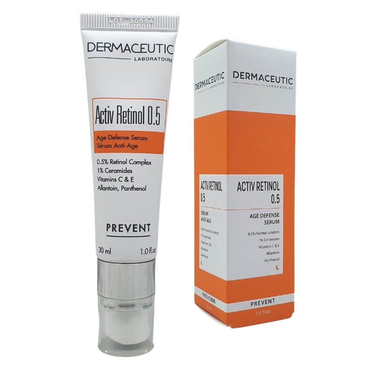 Dermaceutic Active Retinol 0.5% Age Defense Serum 30 ml, Pack of 1 Dermaceutic Active Retinol 0.5% Age Defense Serum 30 ml, Pack of 1