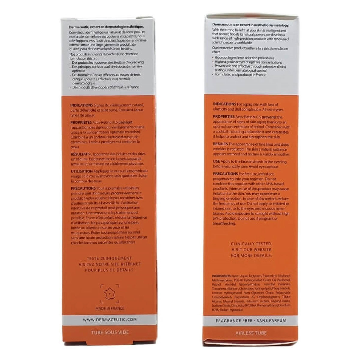 Dermaceutic Active Retinol 0.5% Age Defense Serum 30 ml, Pack of 1 Dermaceutic Active Retinol 0.5% Age Defense Serum 30 ml, Pack of 1