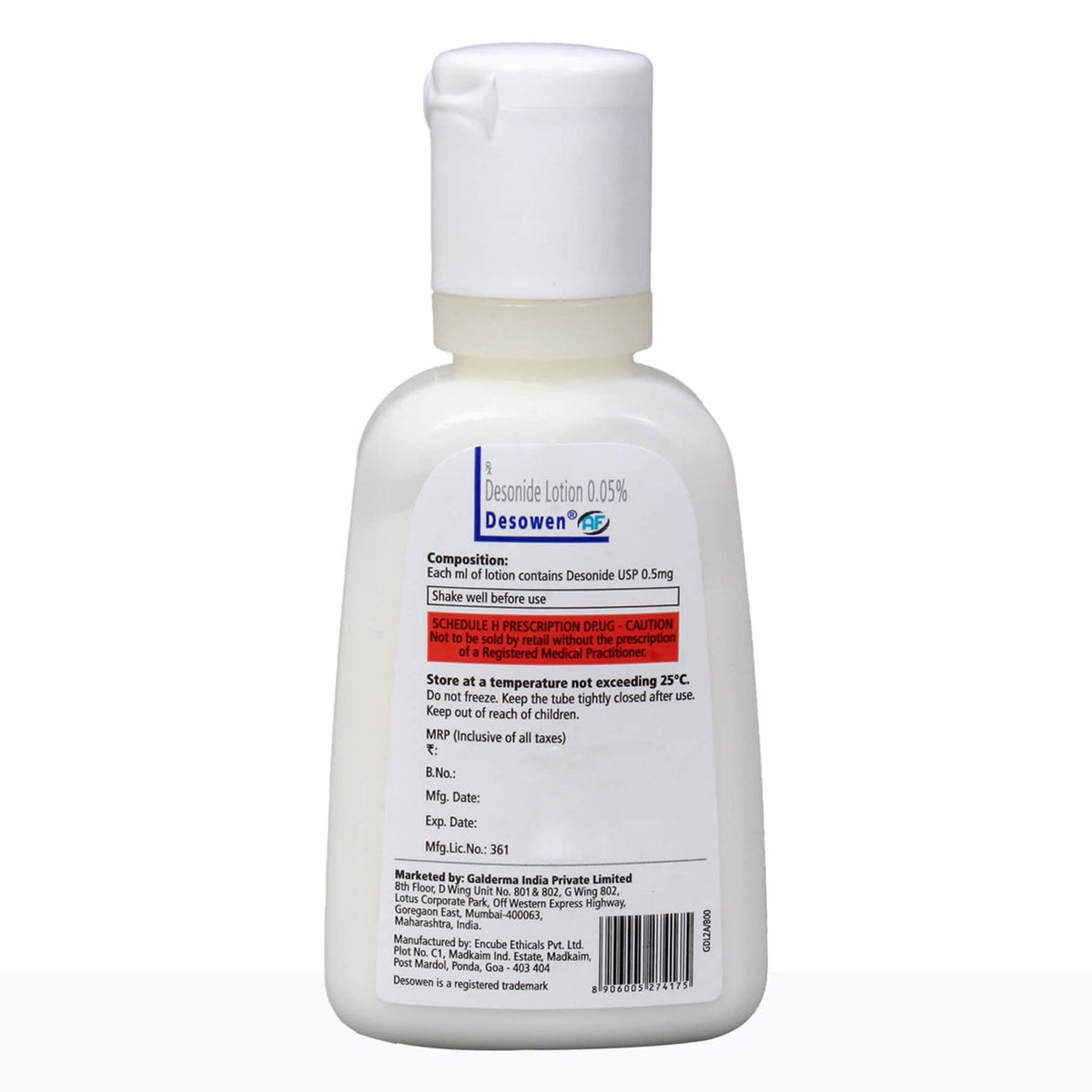 Desowen AF Lotion 50 ml, Pack of 1 Lotion Desowen AF Lotion 50 ml, Pack of 1 Lotion