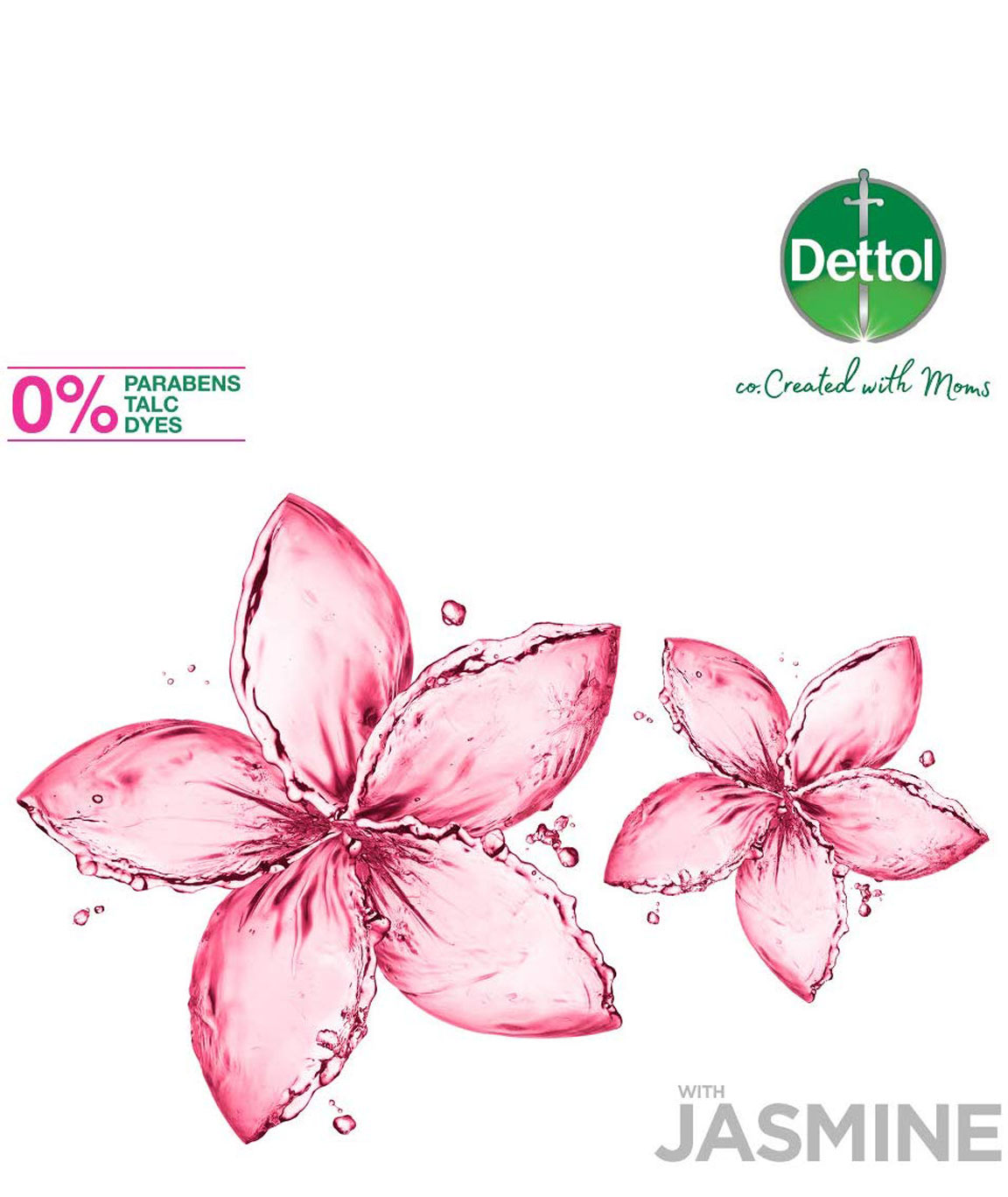 Dettol Co-created With Moms Jasmine Soap 75 gm | Germ Protection With Jasmine Fragrance, Pack of 1 Dettol Co-created With Moms Jasmine Soap 75 gm | Germ Protection With Jasmine Fragrance, Pack of 1