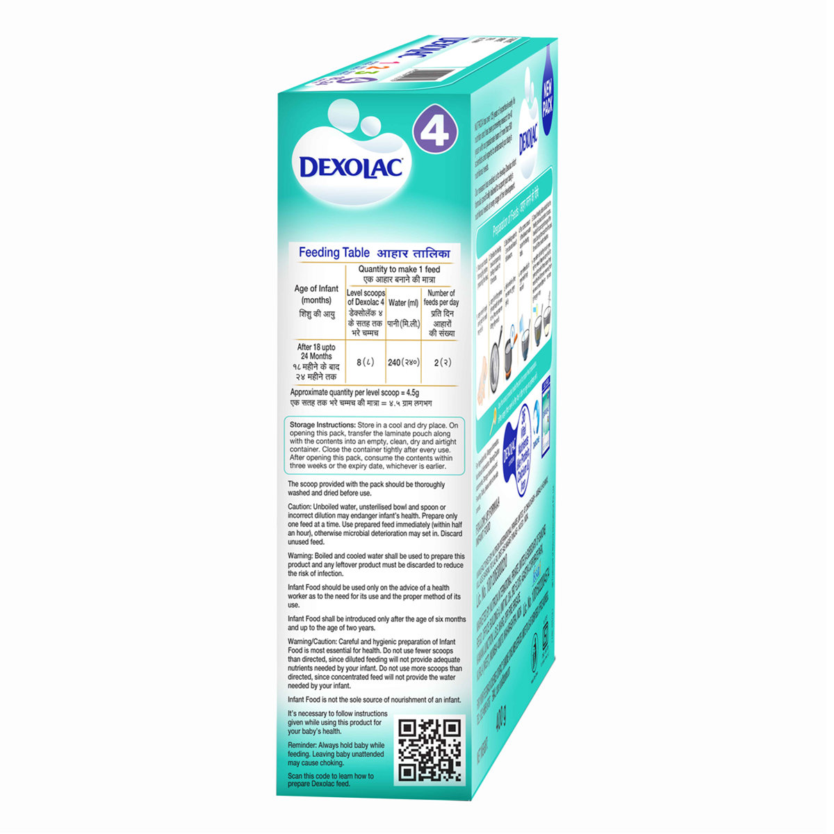 Dexolac Follow-Up Formula Stage 4 Powder (18-24 Months), 400 gm Refill Pack, Pack of 1 Dexolac Follow-Up Formula Stage 4 Powder (18-24 Months), 400 gm Refill Pack, Pack of 1