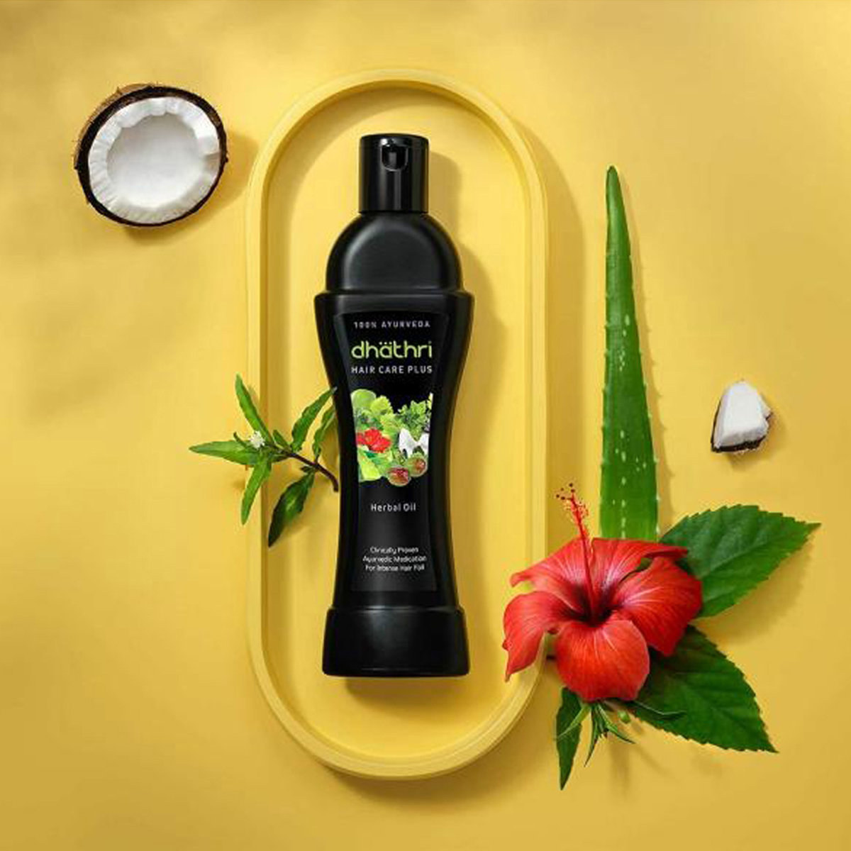 Dhathri Hair Care Plus Oil, 100 ml, Pack of 1 Dhathri Hair Care Plus Oil, 100 ml, Pack of 1