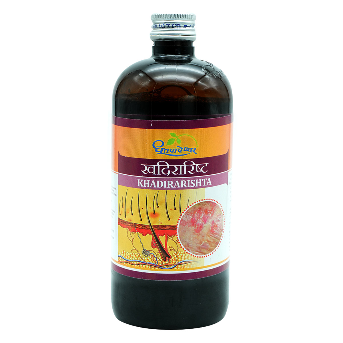 Dhootapapeshwar Khadirarishta, 450 ml, Pack of 1 Dhootapapeshwar Khadirarishta, 450 ml, Pack of 1