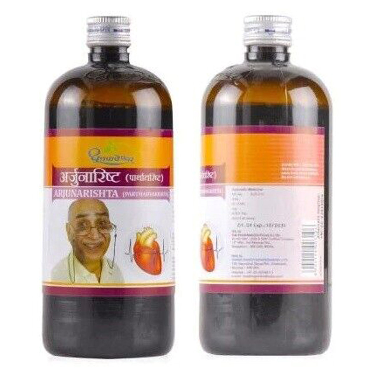 Dhootapapeshwar Arjunarishta, 450 ml, Pack of 1 Dhootapapeshwar Arjunarishta, 450 ml, Pack of 1