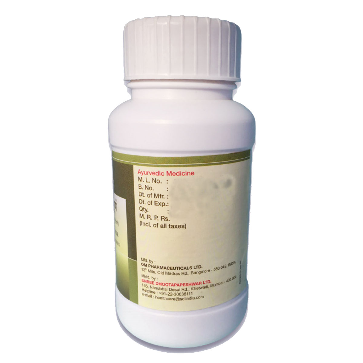 Dhootapapeshwar Triphala Choorna, 120 gm, Pack of 1 Dhootapapeshwar Triphala Choorna, 120 gm, Pack of 1