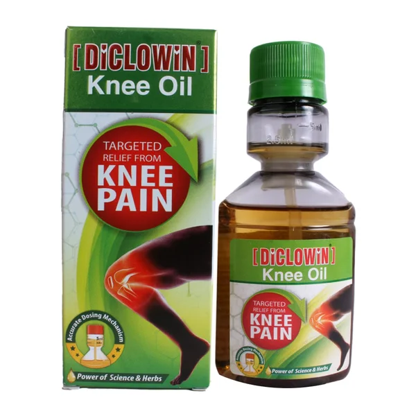 Diclowin Knee Oil 60 ml, Pack of 1
