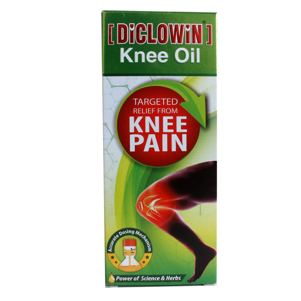 Diclowin Knee Oil 60 ml, Pack of 1 Diclowin Knee Oil 60 ml, Pack of 1