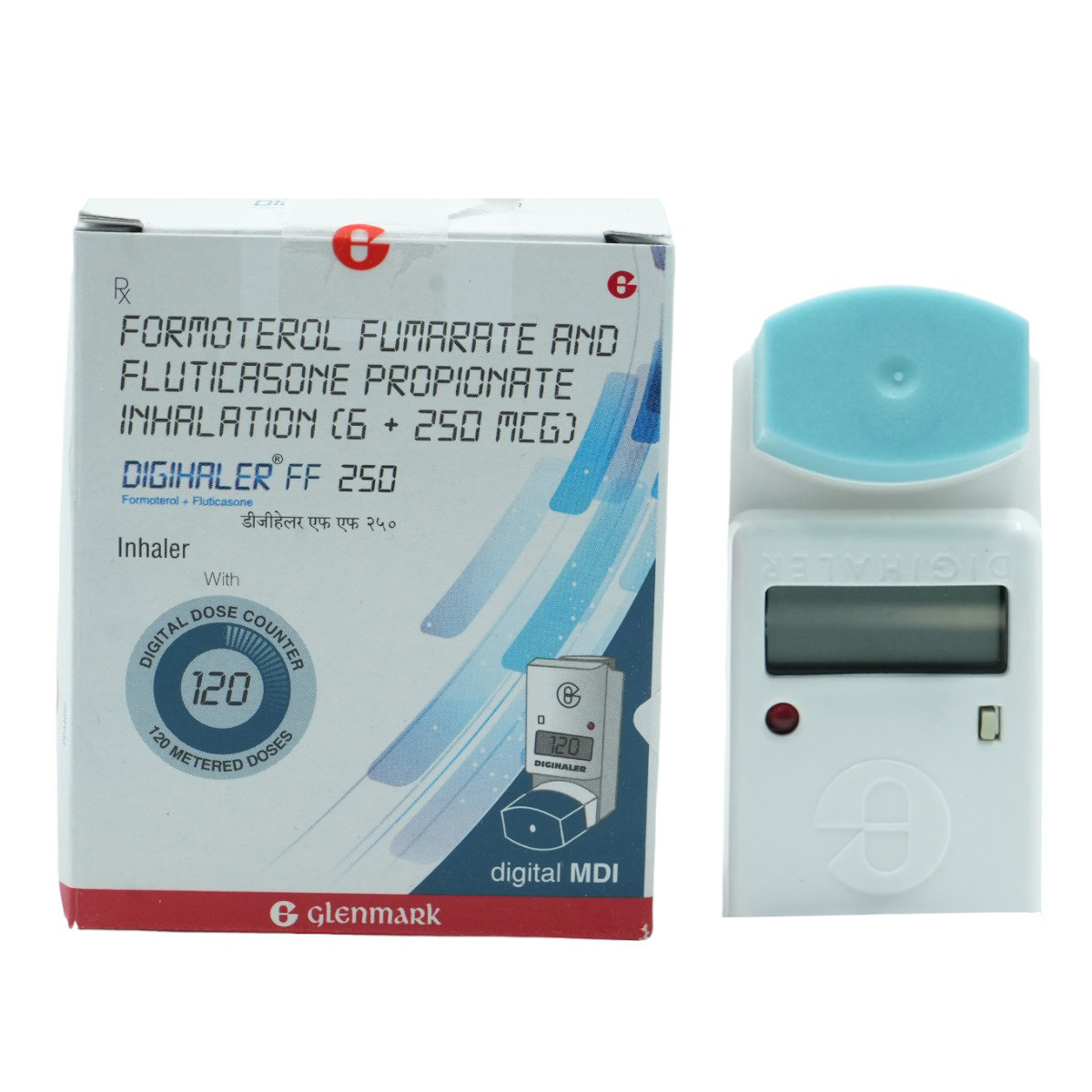Digihaler FF 250 Inhaler 120 mdi, Pack of 1 INHALER Digihaler FF 250 Inhaler 120 mdi, Pack of 1 INHALER