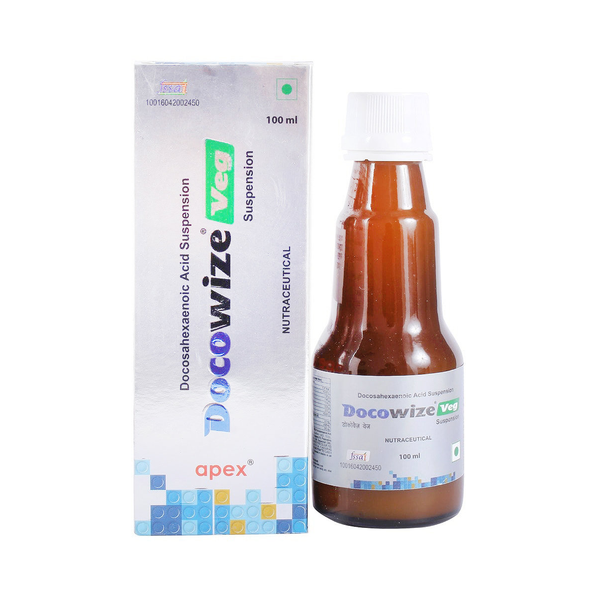 Docowize Veg Suspension 100 ml, Pack of 1 SUSPENSION Docowize Veg Suspension 100 ml, Pack of 1 SUSPENSION