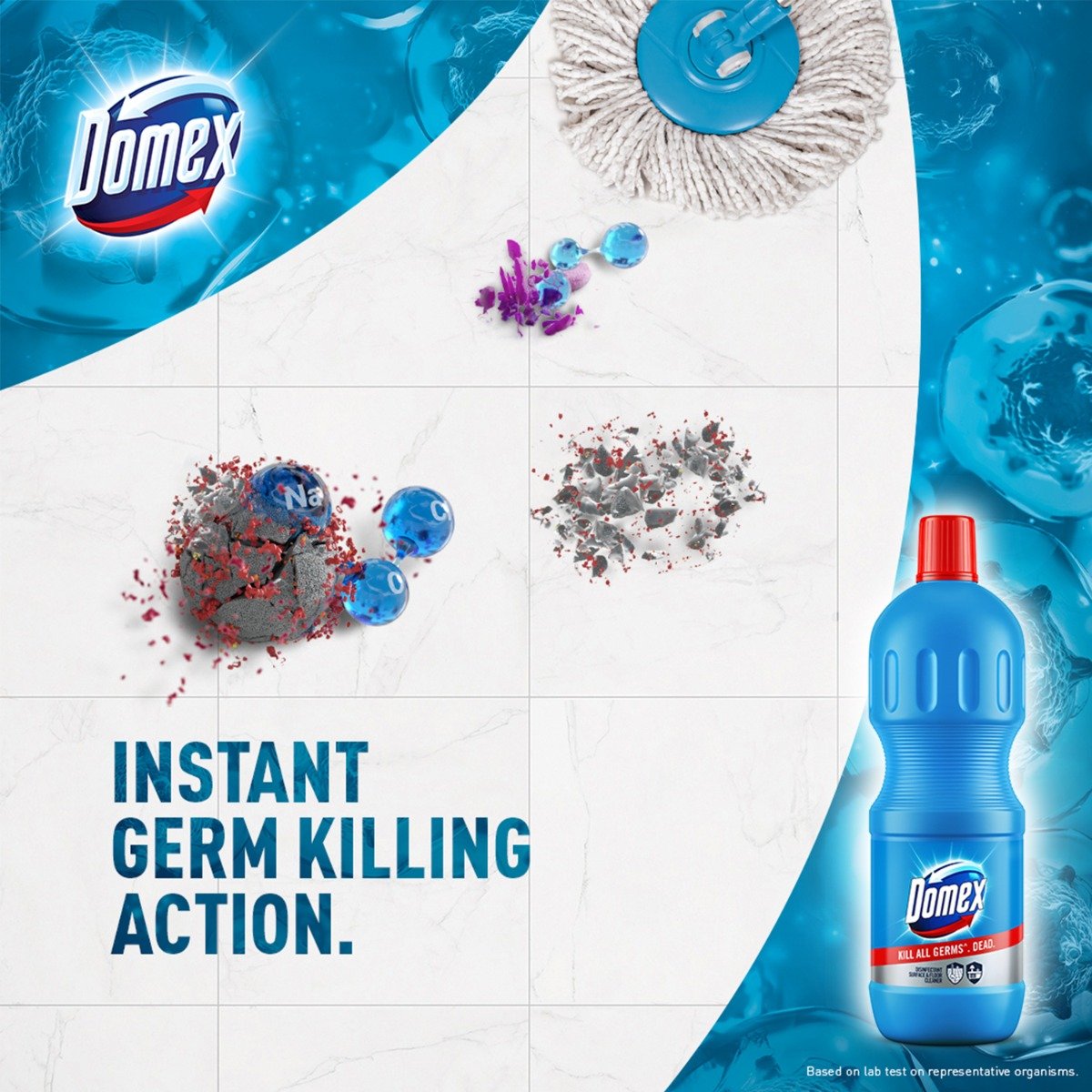 Domex Floor Cleaner, 500 ml, Pack of 1 Domex Floor Cleaner, 500 ml, Pack of 1