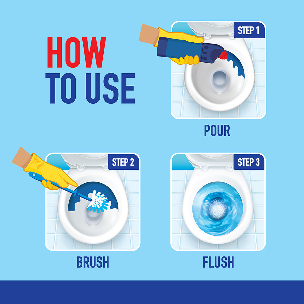 Domex Disinfectant Toilet Cleaner, 500 ml, Pack of 1 Domex Disinfectant Toilet Cleaner, 500 ml, Pack of 1