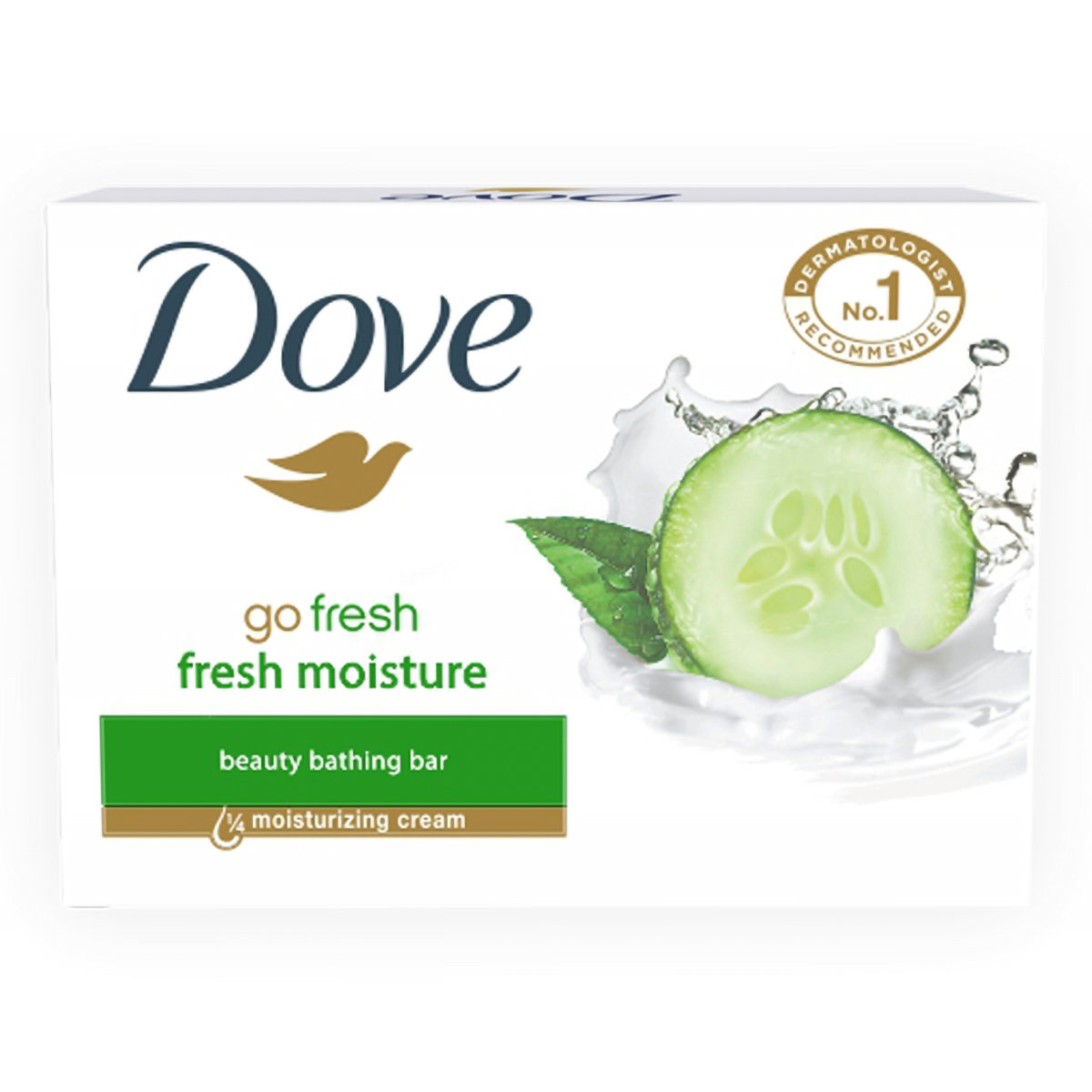 Dove Fresh Moisture Beauty Bathing Bar 75 gm | With ¼ Moisturizing Cream | For Soft, Smooth & Healthy Skin | Mild Cleansing For Daily Use | For All Skin Type, Pack of 1 Dove Fresh Moisture Beauty Bathing Bar 75 gm | With ¼ Moisturizing Cream | For Soft, Smooth & Healthy Skin | Mild Cleansing For Daily Use | For All Skin Type, Pack of 1