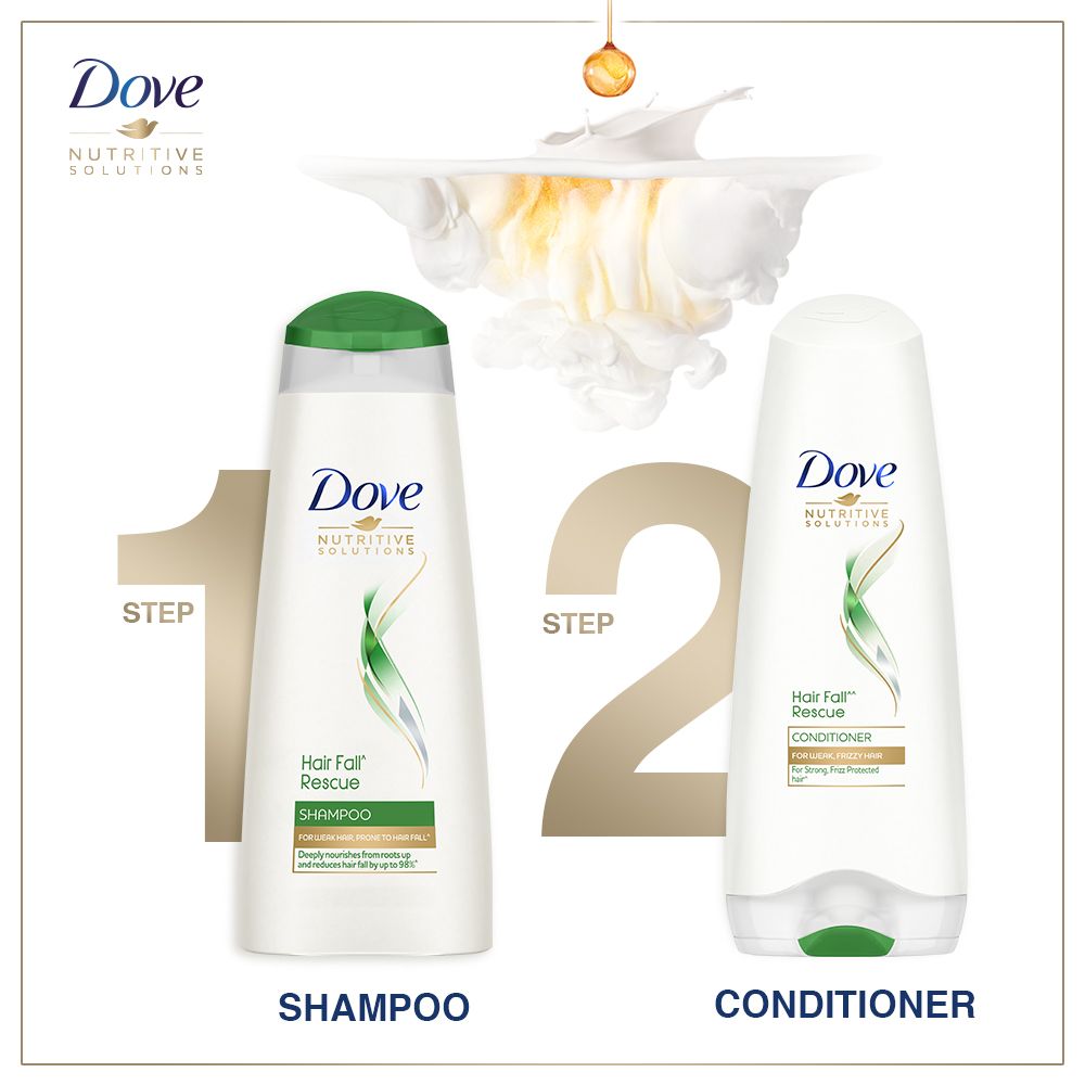 Dove Hair Fall Rescue Shampoo, 180 ml, Pack of 1 Dove Hair Fall Rescue Shampoo, 180 ml, Pack of 1