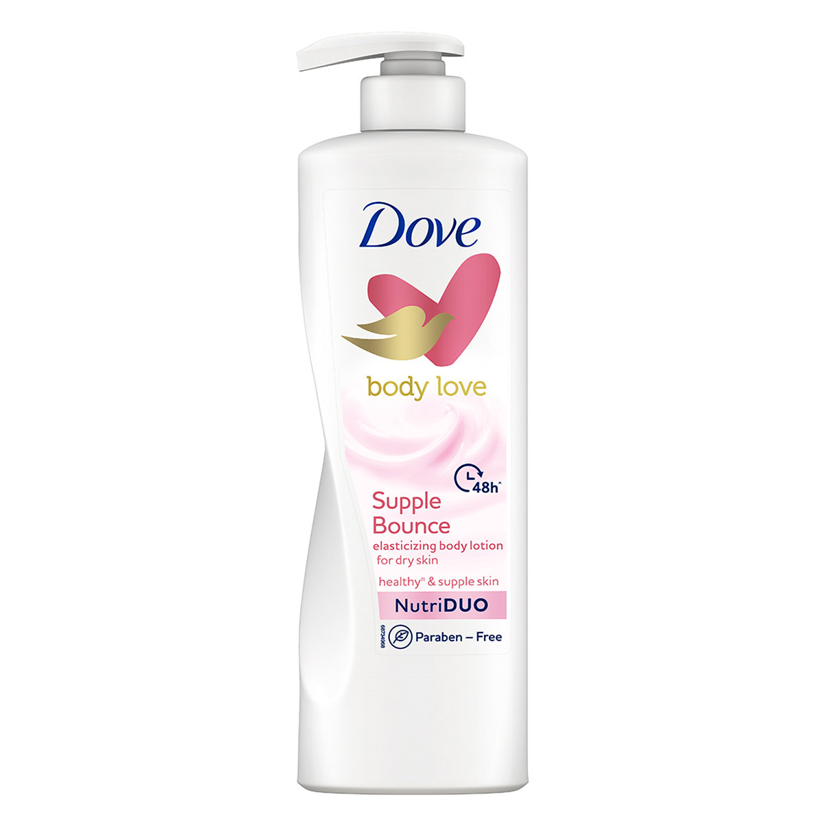 Dove Body Love Supple Bounce Body Lotion 400 ml | With Plant Based Moisturizers | Plant Nutri Duo | 48 Hr Long Lasting Hydration | Gives Healthy & Supple Skin | For Dry Skin, Pack of 1 Dove Body Love Supple Bounce Body Lotion 400 ml | With Plant Based Moisturizers | Plant Nutri Duo | 48 Hr Long Lasting Hydration | Gives Healthy & Supple Skin | For Dry Skin, Pack of 1