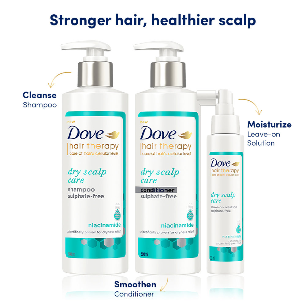 Dove Hair Therapy Dry Scalp Care Leave-on Solution, 100 ml, Pack of 1 Dove Hair Therapy Dry Scalp Care Leave-on Solution, 100 ml, Pack of 1