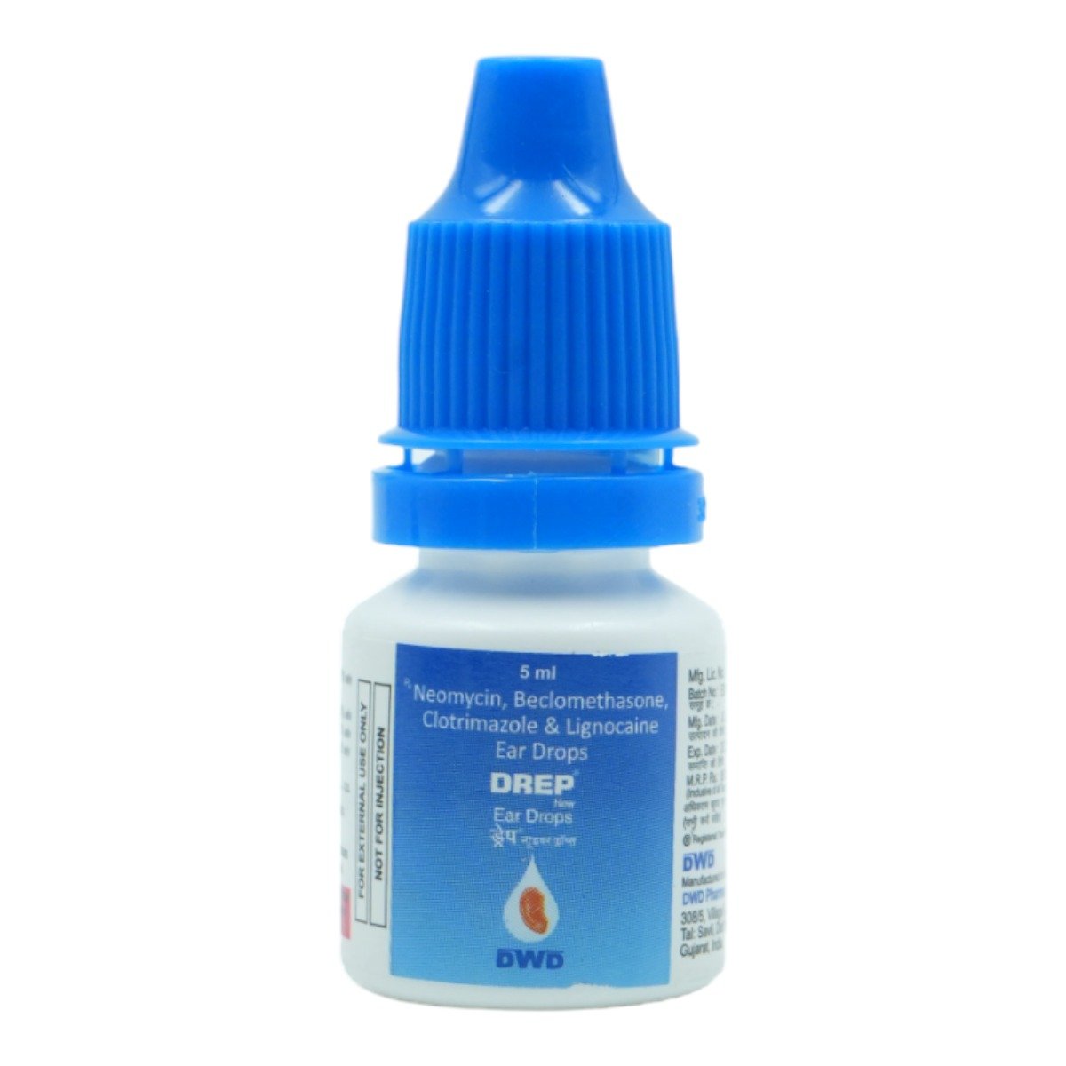 Drep New Ear Drops 5 ml, Pack of 1 Ear Drops Drep New Ear Drops 5 ml, Pack of 1 Ear Drops