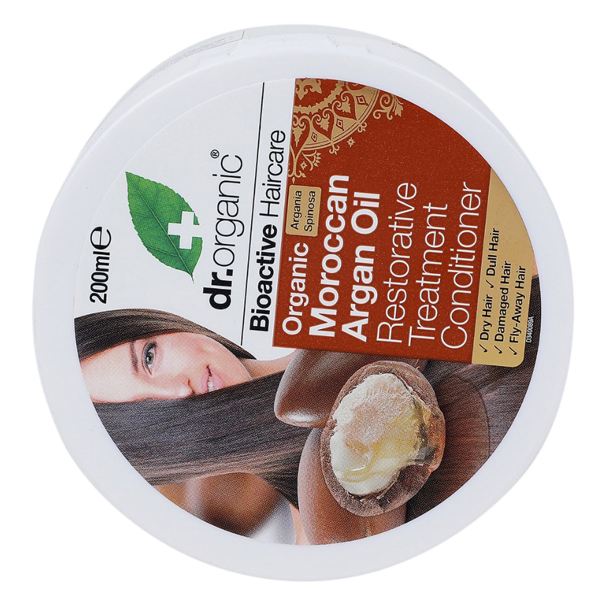 Dr. Organic Moroccan Argan Oil Restorative Treatment Conditioner, 200 ml, Pack of 1 Dr. Organic Moroccan Argan Oil Restorative Treatment Conditioner, 200 ml, Pack of 1