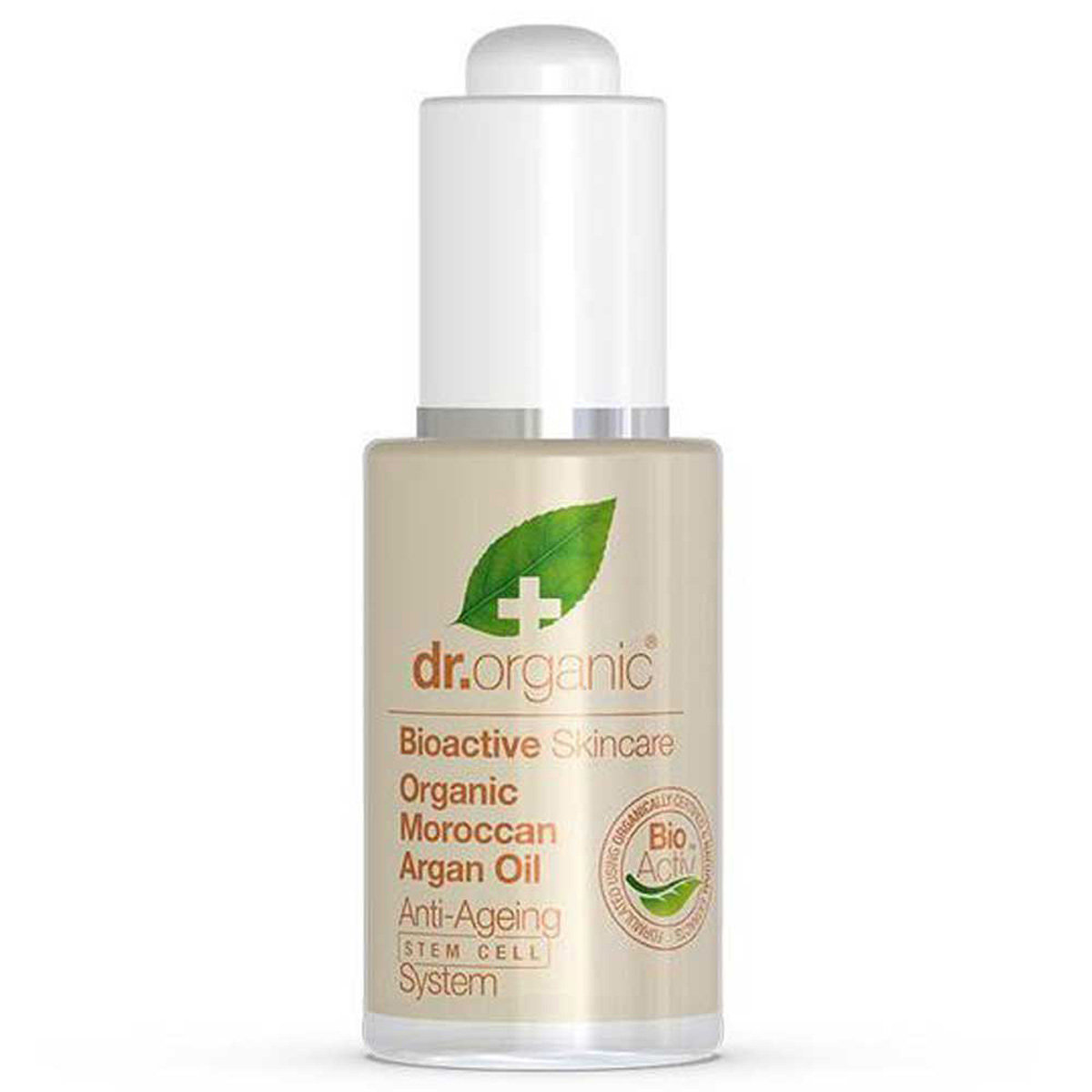 Dr. Organic Moroccan Argan Oil Anti-Aging Stem Cell System 30 ml | Argan Oil | Naturally Repairs Skin, Pack of 1 Dr. Organic Moroccan Argan Oil Anti-Aging Stem Cell System 30 ml | Argan Oil | Naturally Repairs Skin, Pack of 1