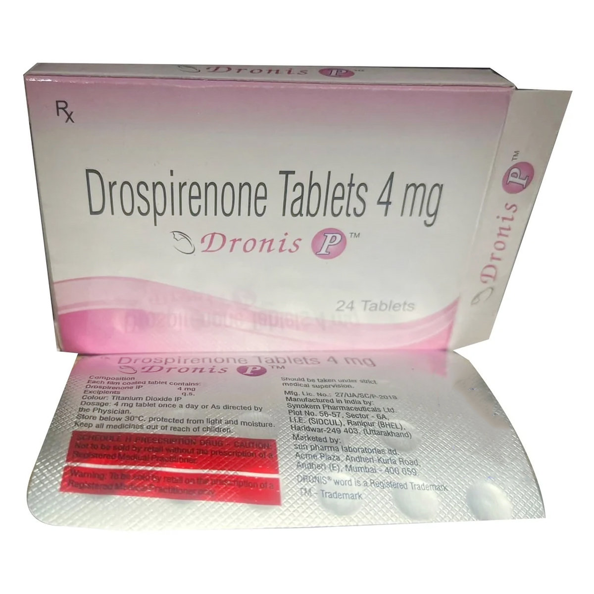 Dronis P 4 Tablet 24's, Pack of 1 TABLET Dronis P 4 Tablet 24's, Pack of 1 TABLET