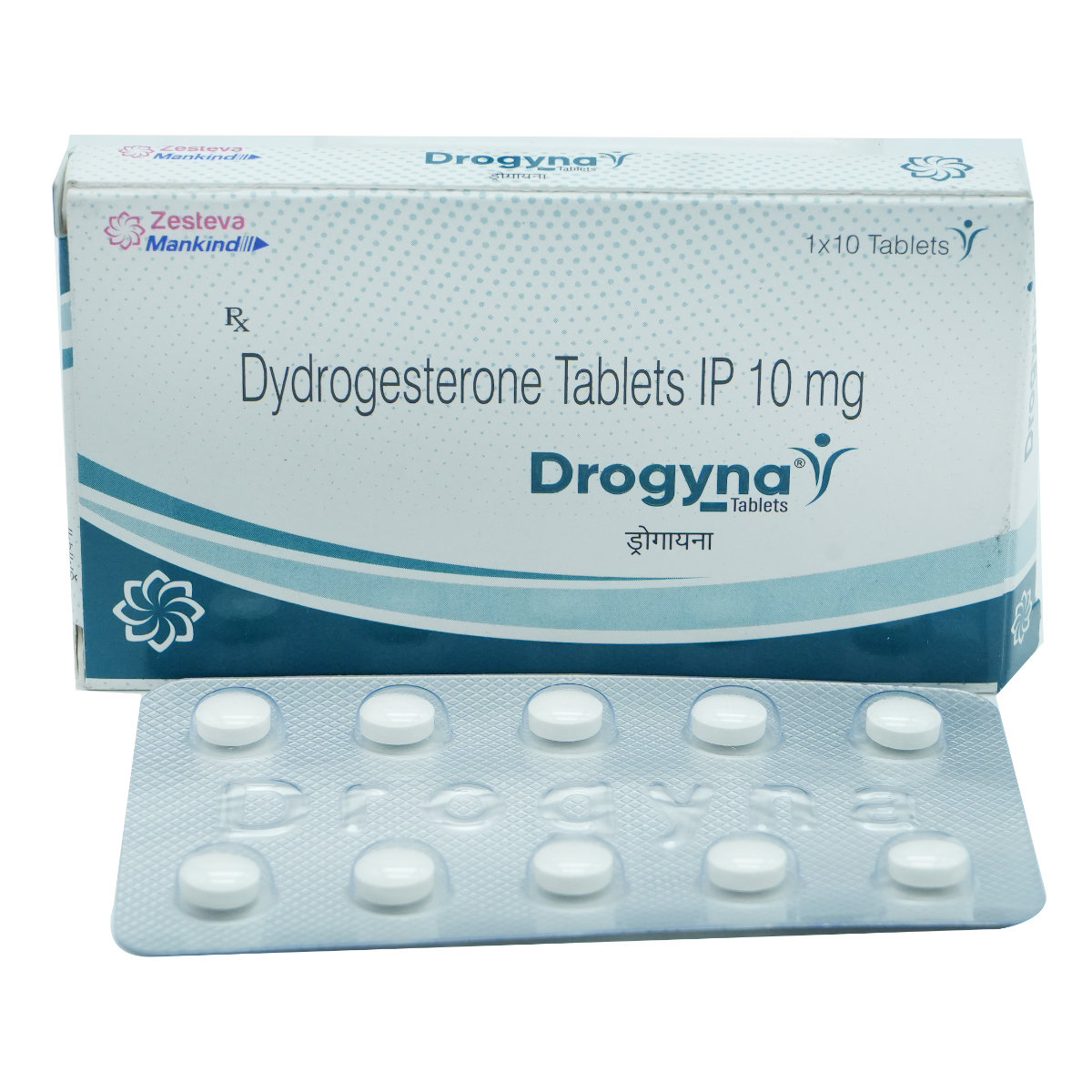 Drogyna 10 Tablet 10's, Pack of 10 TabletS Drogyna 10 Tablet 10's, Pack of 10 TabletS