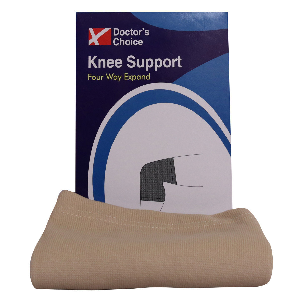 Doctor's Choice Knee Support Regular Large, 1 Count, Pack of 1 Doctor's Choice Knee Support Regular Large, 1 Count, Pack of 1