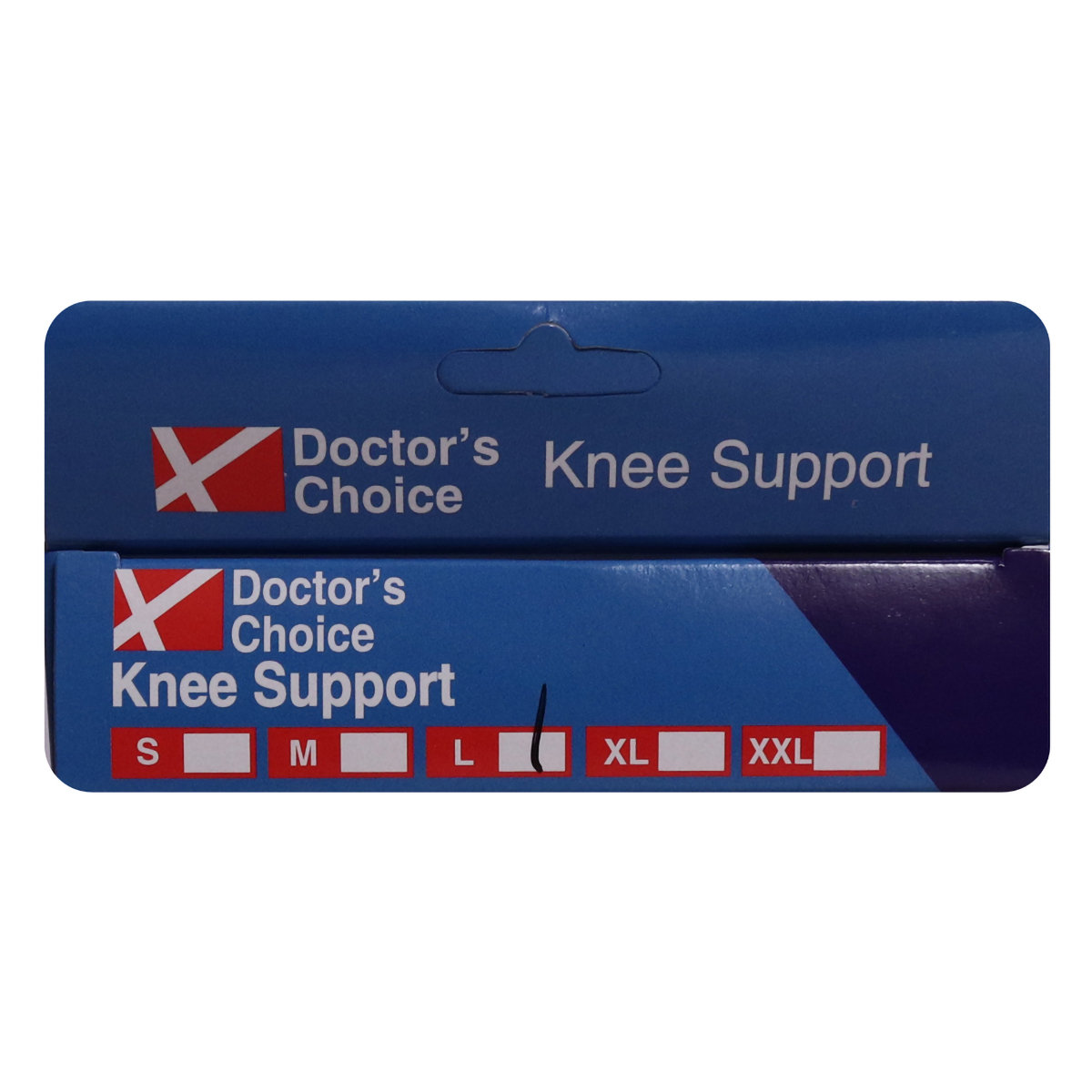 Doctor's Choice Knee Support Regular Large, 1 Count, Pack of 1 Doctor's Choice Knee Support Regular Large, 1 Count, Pack of 1