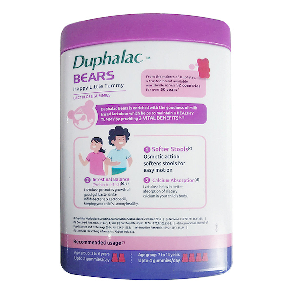 Duphalac Bears Strawberry Flavour Gummies 30's, Pack of 1 Duphalac Bears Strawberry Flavour Gummies 30's, Pack of 1