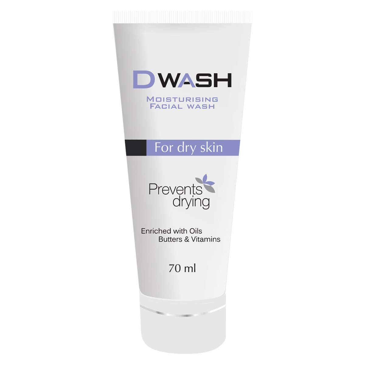DWash Moisturising Facial Wash 70 ml, Pack of 1 DWash Moisturising Facial Wash 70 ml, Pack of 1