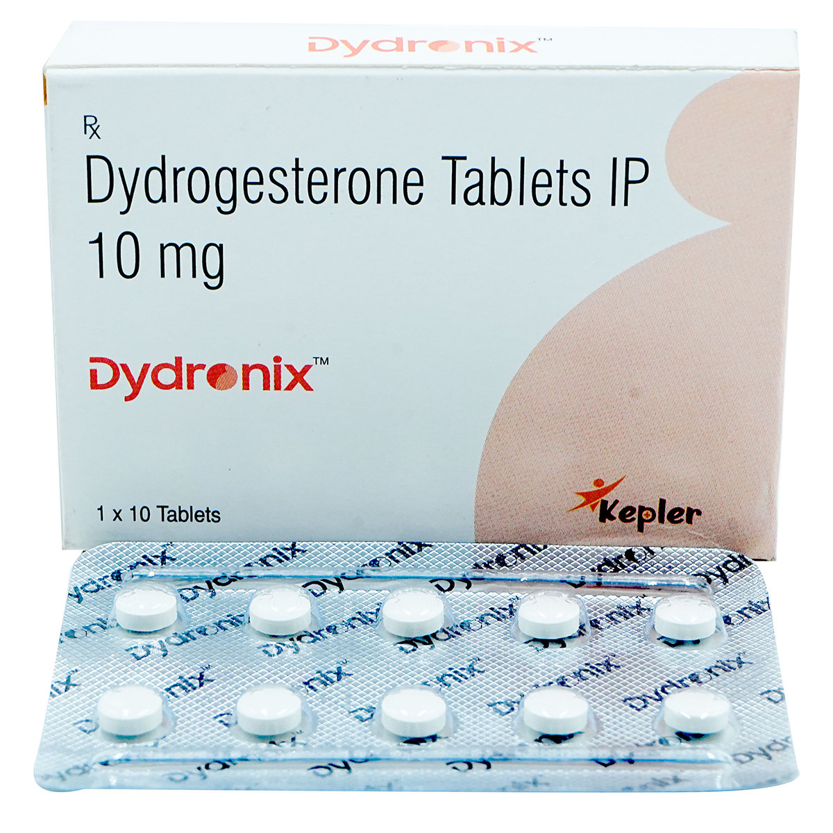 Dydronix 10 mg Tablet 10's, Pack of 10 TabletS Dydronix 10 mg Tablet 10's, Pack of 10 TabletS