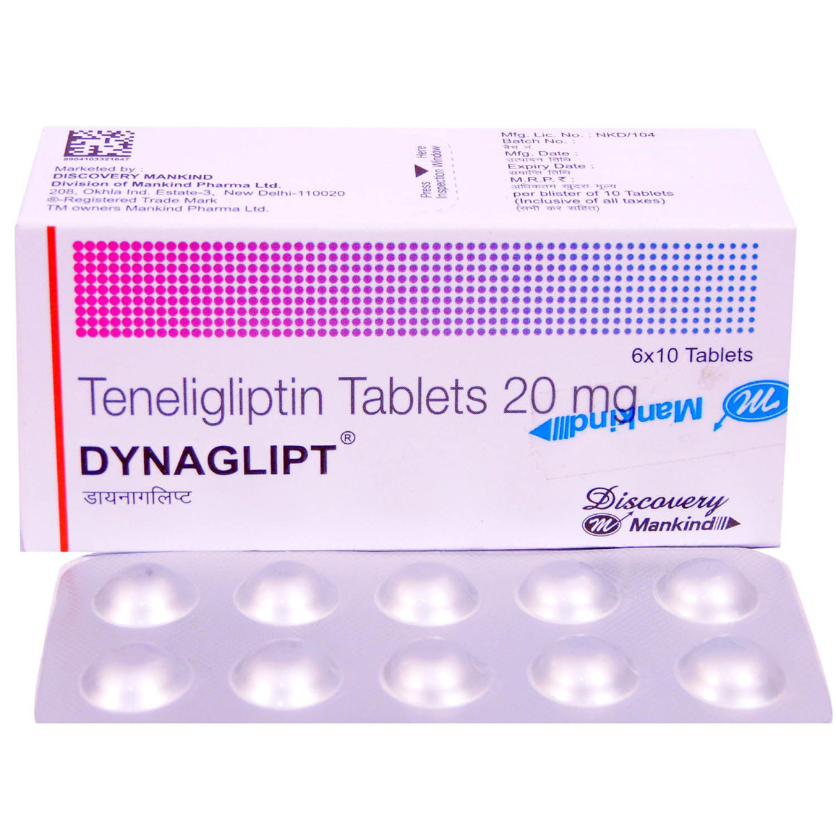 Dynaglipt Tablet 10's, Pack of 10 TABLETS Dynaglipt Tablet 10's, Pack of 10 TABLETS
