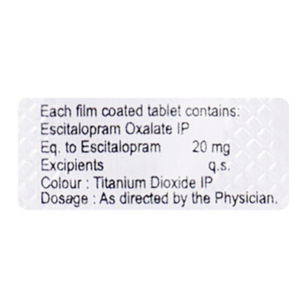 Ecitelo 20 mg Tablet 10's, Pack of 10 TabletS Ecitelo 20 mg Tablet 10's, Pack of 10 TabletS