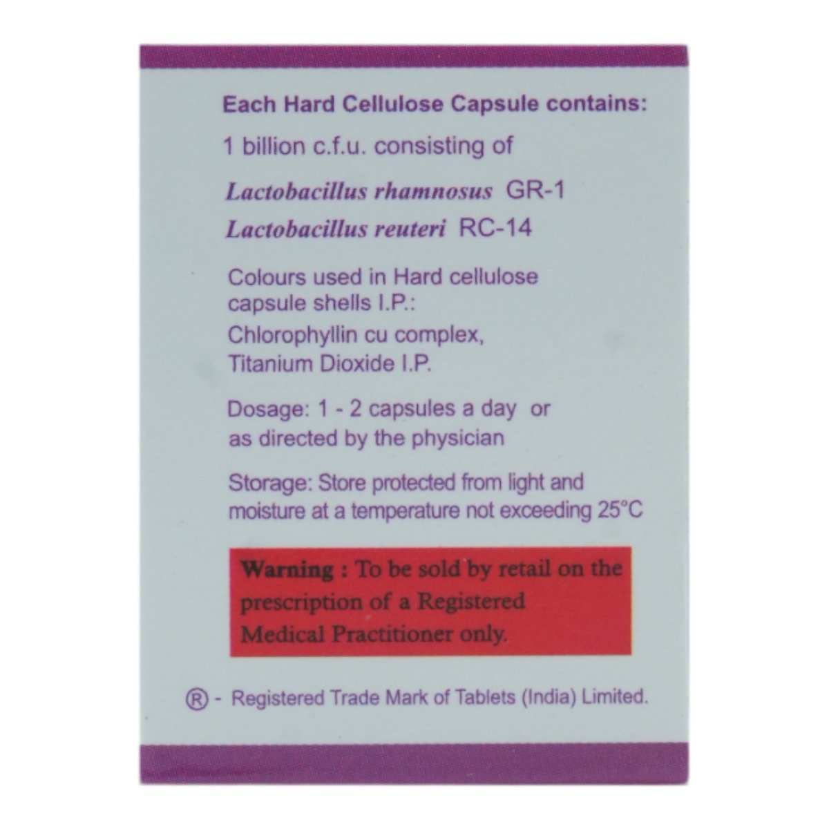 Ecoflora Capsule 10's, Pack of 10 CAPSULES Ecoflora Capsule 10's, Pack of 10 CAPSULES