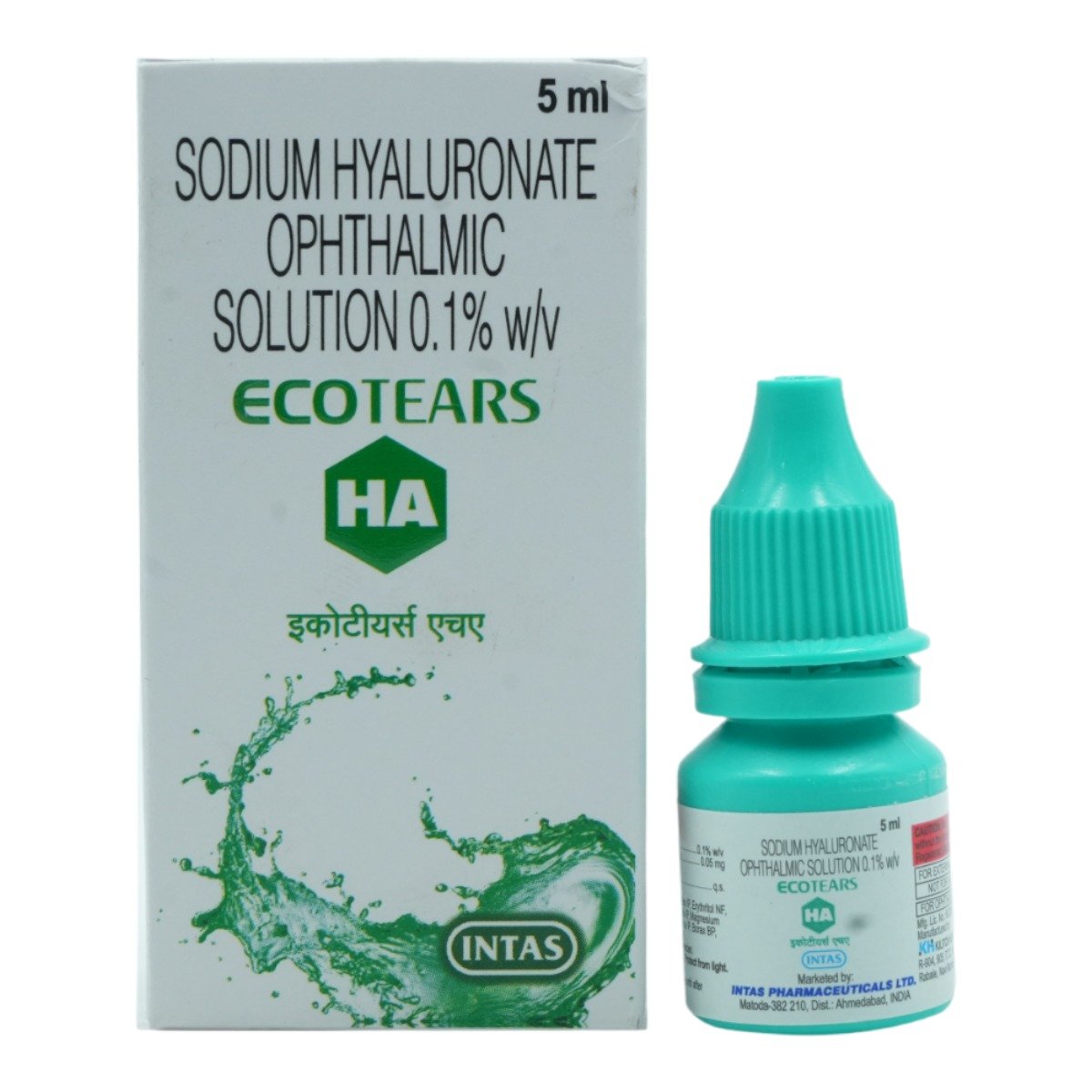 Ecotears HA Ophthalmic Solution 5 ml, Pack of 1 EYE DROPS Ecotears HA Ophthalmic Solution 5 ml, Pack of 1 EYE DROPS