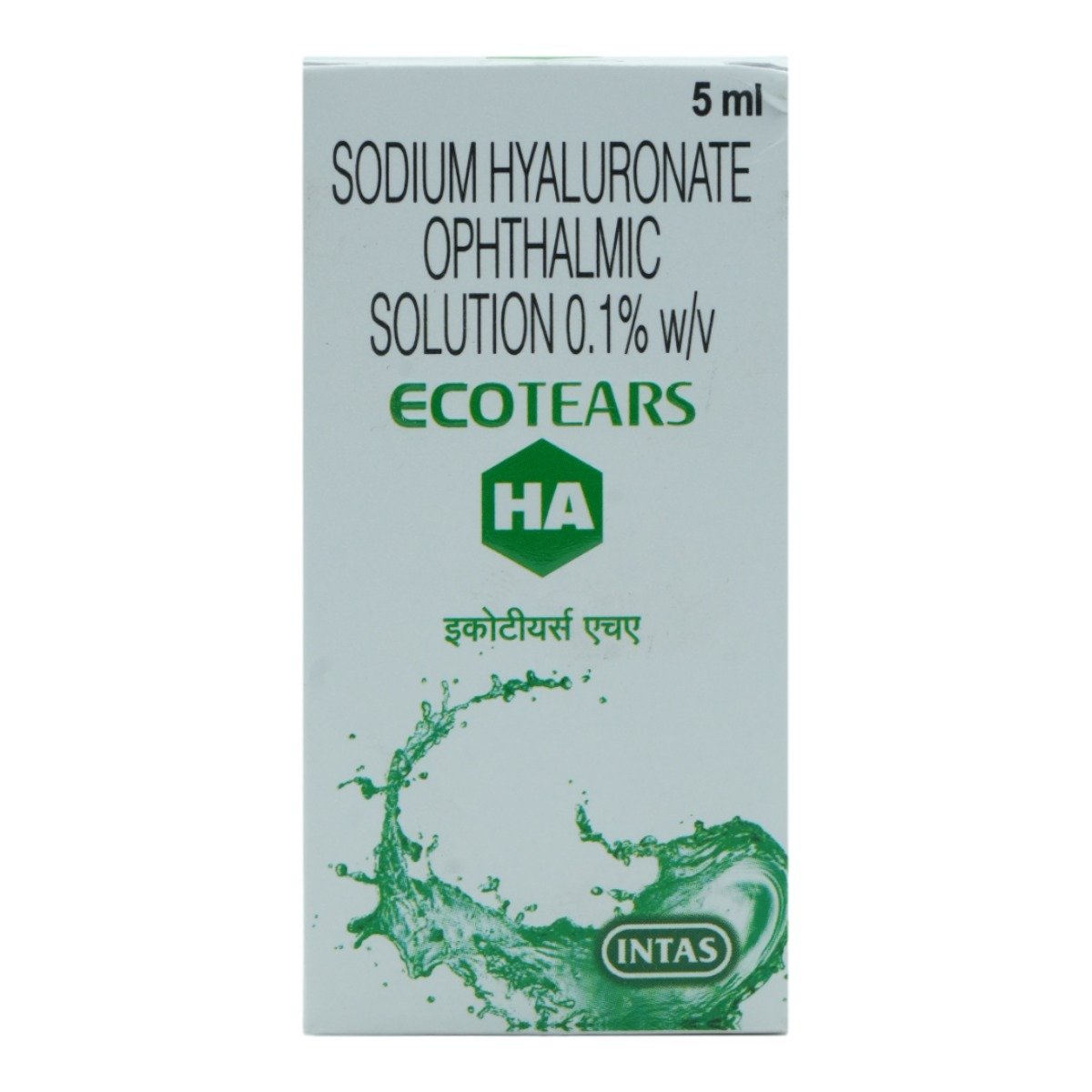 Ecotears HA Ophthalmic Solution 5 ml, Pack of 1 EYE DROPS Ecotears HA Ophthalmic Solution 5 ml, Pack of 1 EYE DROPS