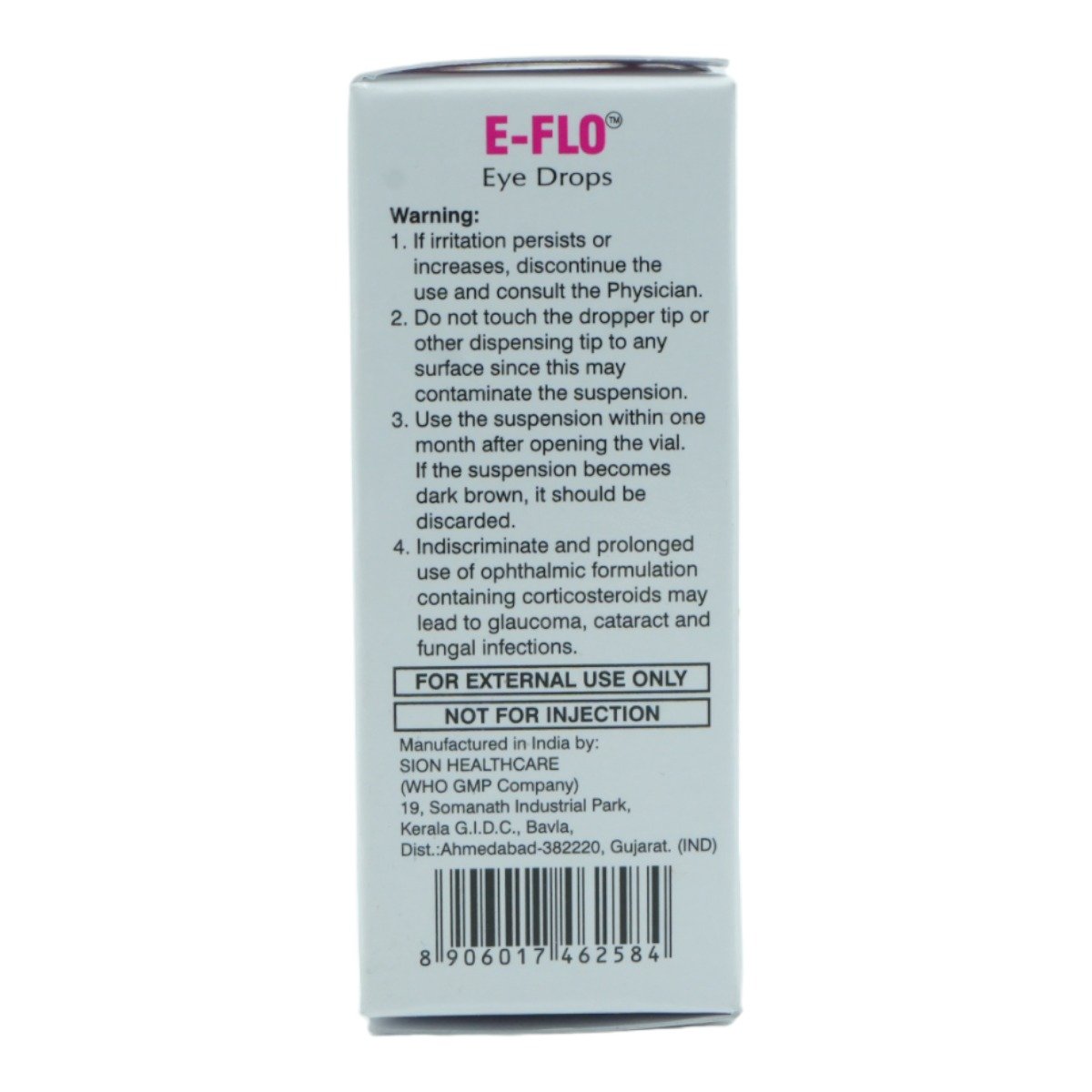 E-Flo 1mg Eye Drops 5ml, Pack of 1 E-Flo 1mg Eye Drops 5ml, Pack of 1