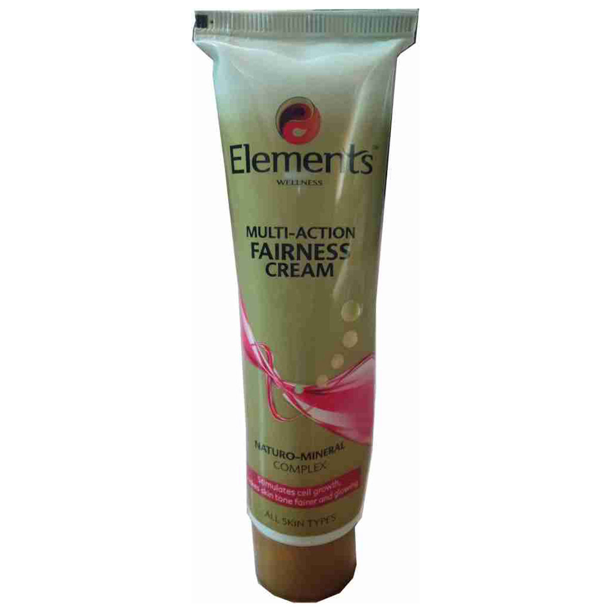 Elements Multi-Action Fairness Cream 100 gm | With Naturo-Complex | Stimulates Cell Growth | For Instant Fairness | For All Skin Type, Pack of 1 Elements Multi-Action Fairness Cream 100 gm | With Naturo-Complex | Stimulates Cell Growth | For Instant Fairness | For All Skin Type, Pack of 1