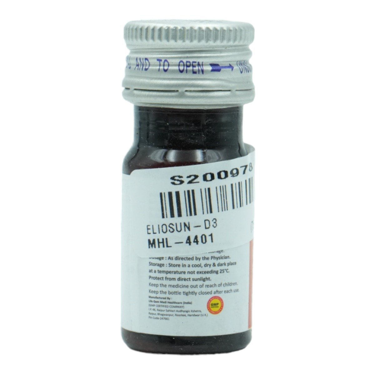 Eliosun-D3 Nano Shot 60K Sugar Free Oral Solution 5 ml, Pack of 1 Eliosun-D3 Nano Shot 60K Sugar Free Oral Solution 5 ml, Pack of 1