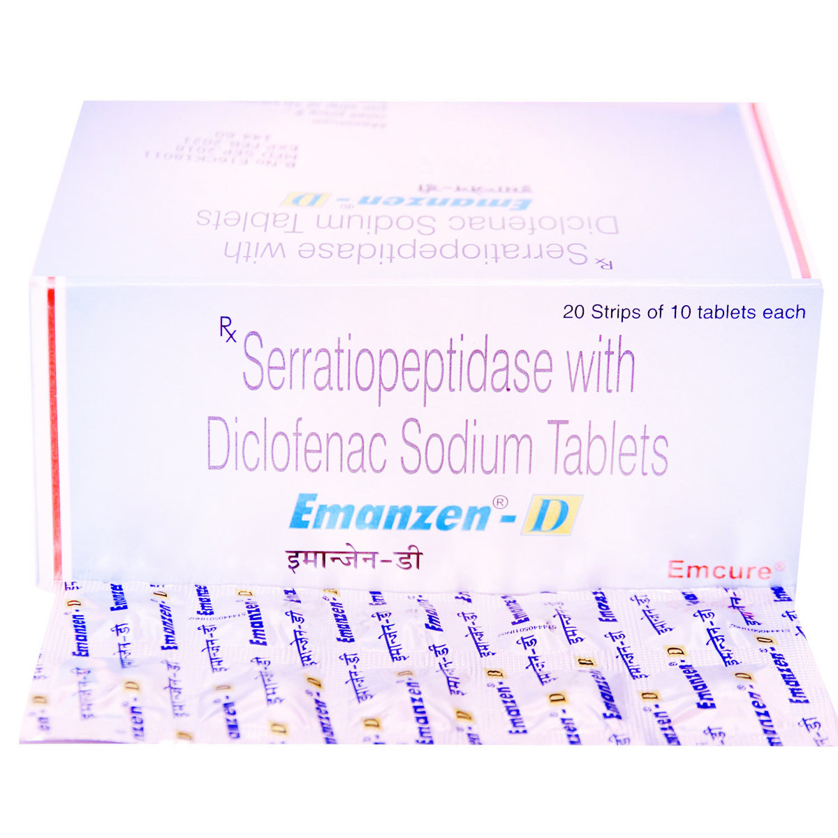 Emanzen-D Tablet 10's, Pack of 10 TABLETS Emanzen-D Tablet 10's, Pack of 10 TABLETS