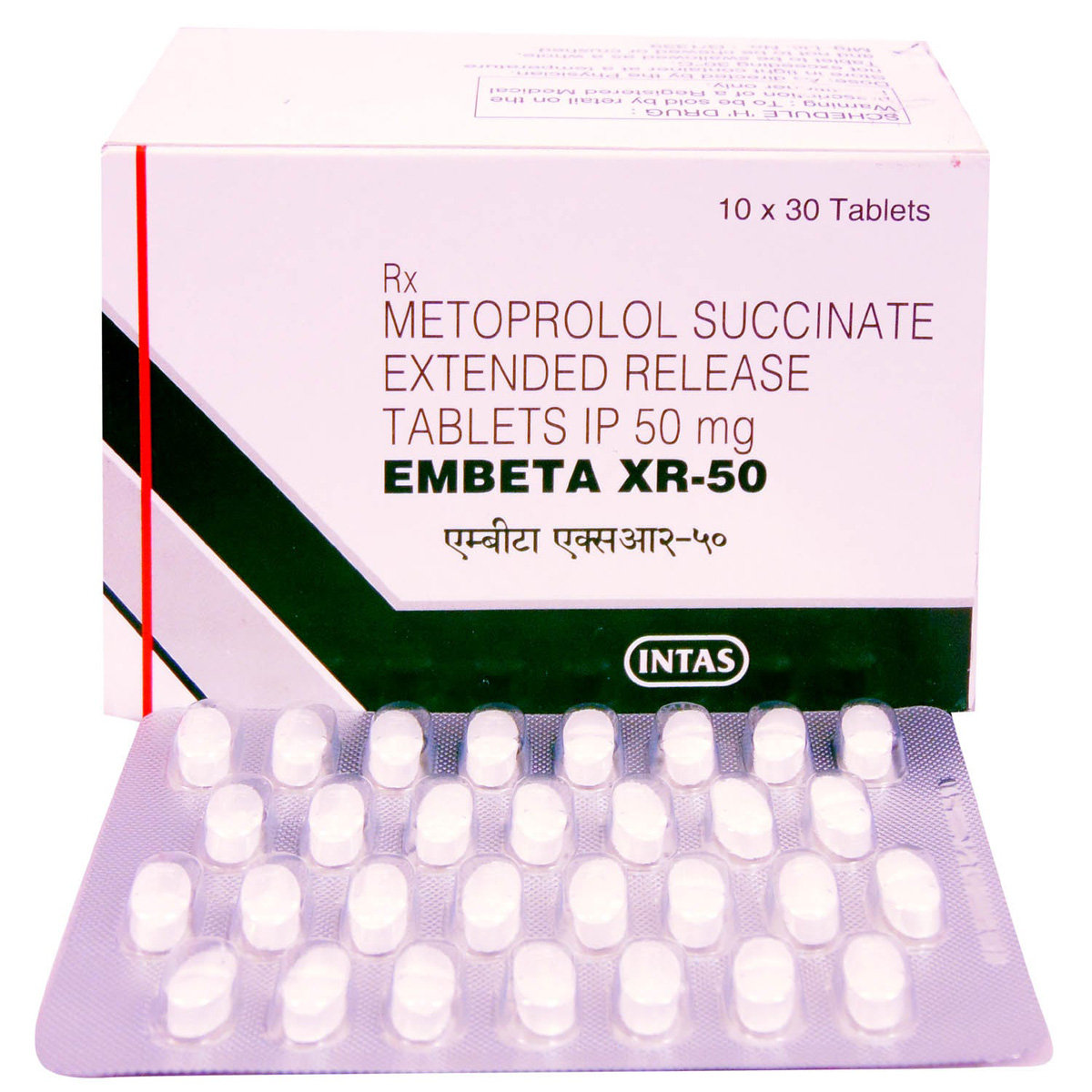 Embeta XR-50 Tablet 30's, Pack of 30 TABLETS Embeta XR-50 Tablet 30's, Pack of 30 TABLETS