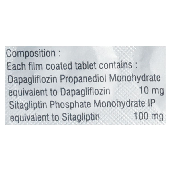 Emsita-D 100 mg/10 mg Tablet 10's, Pack of 10 Emsita-D 100 mg/10 mg Tablet 10's, Pack of 10