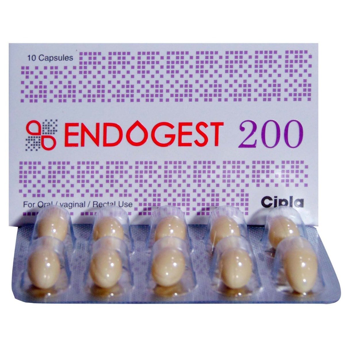 Endogest 200 Soft Gelatin Capsule 10's, Pack of 10 TABLETS Endogest 200 Soft Gelatin Capsule 10's, Pack of 10 TABLETS
