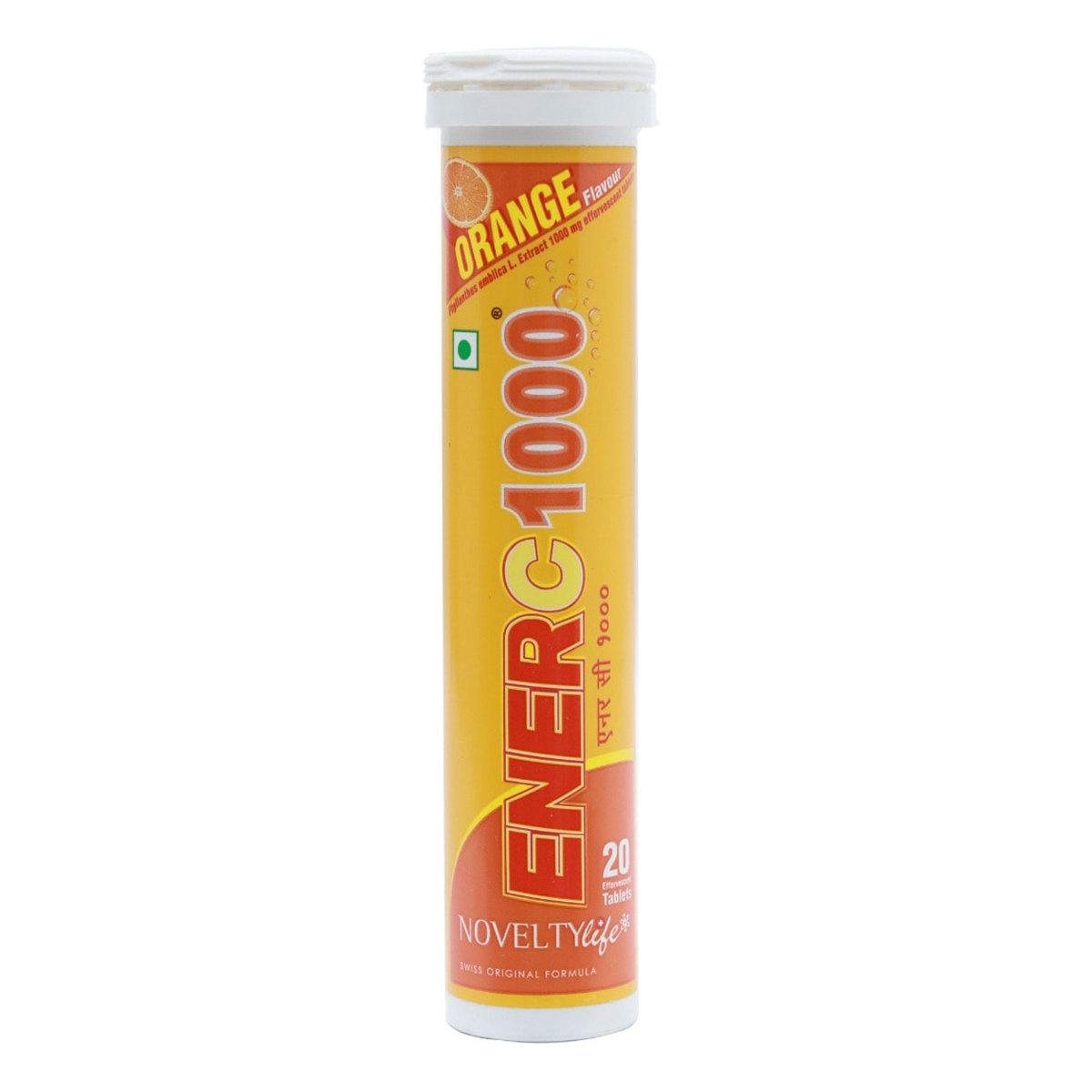 Enerc 1000 Orange Tablet 20's, Pack of 1 TABLET Enerc 1000 Orange Tablet 20's, Pack of 1 TABLET