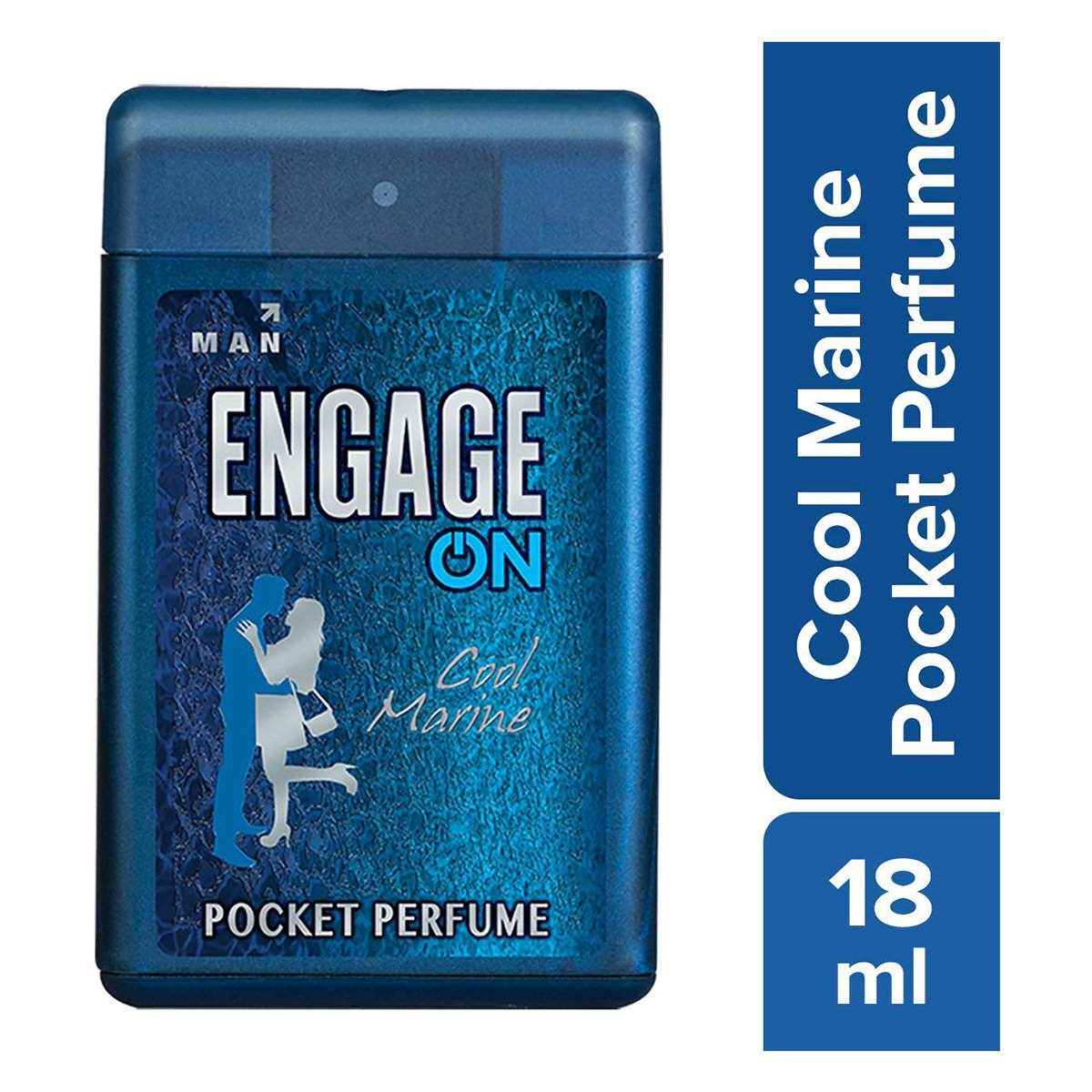 Engage On Cool Marine Pocket Perfume for Men, 18 ml, Pack of 1 Engage On Cool Marine Pocket Perfume for Men, 18 ml, Pack of 1